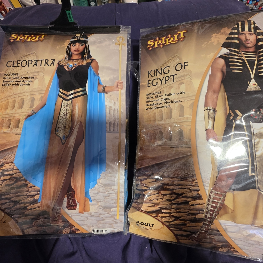 Spirit Cleopatra Kids Costume - Blue and Gold